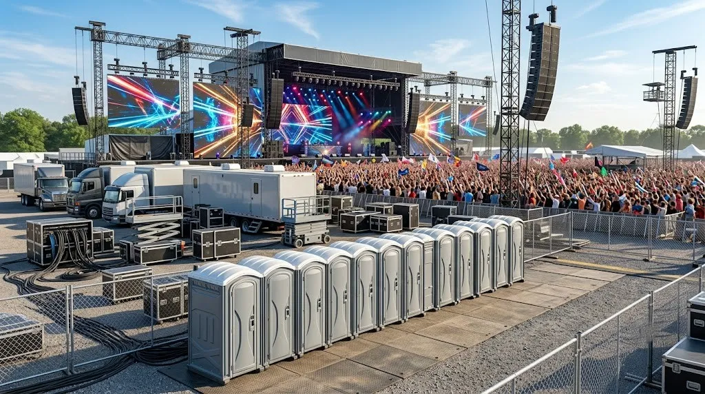 Concert Restroom Rental in Port Charlotte, FL