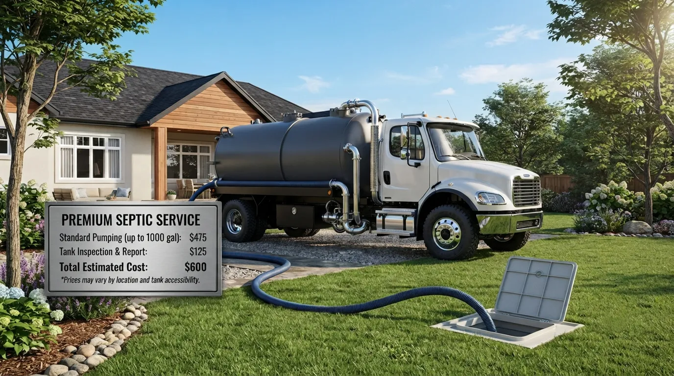 Septic Tank Pumping Cost in Port Charlotte, FL